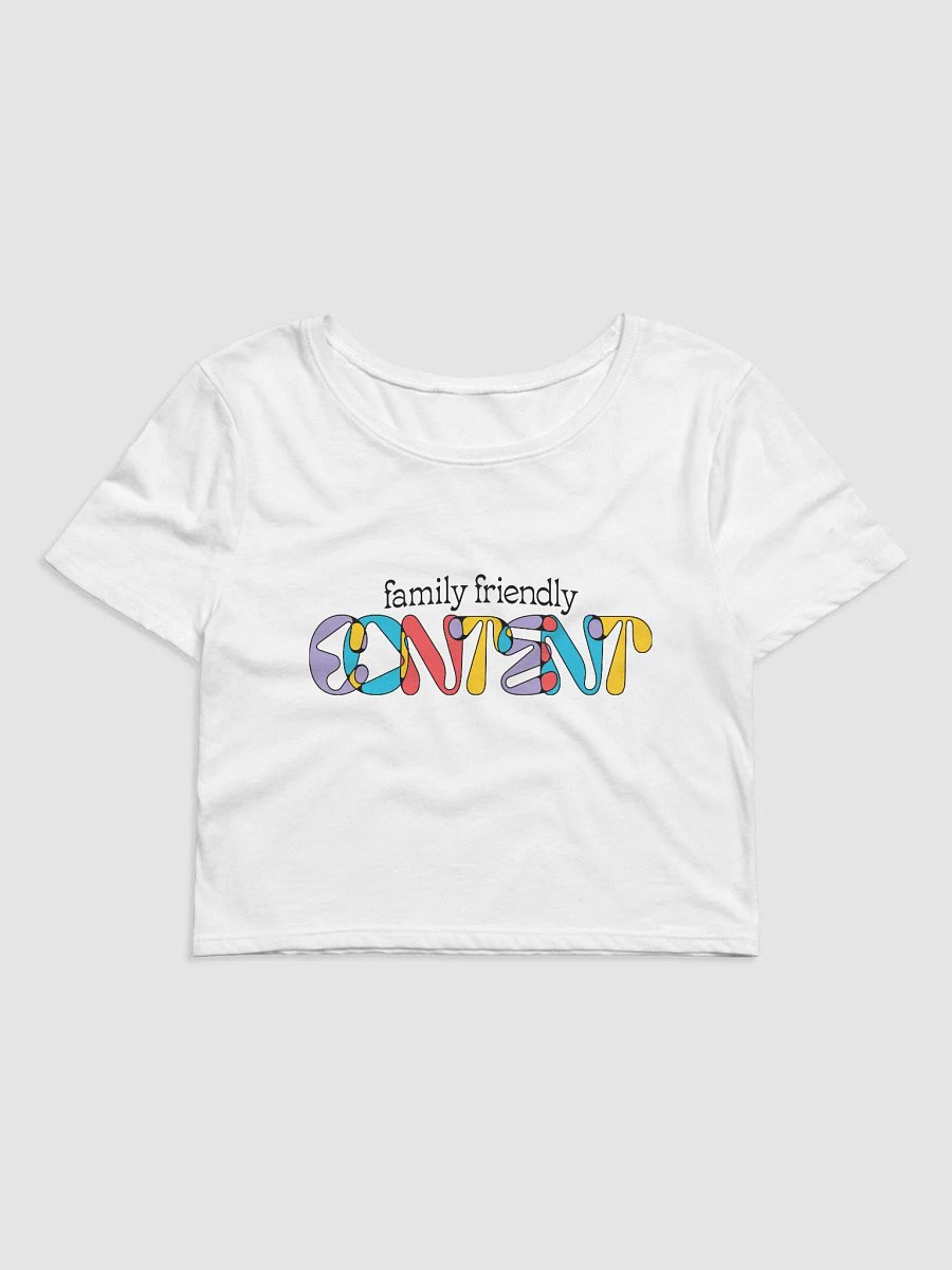 Family Friendly Crop Top product image (1)