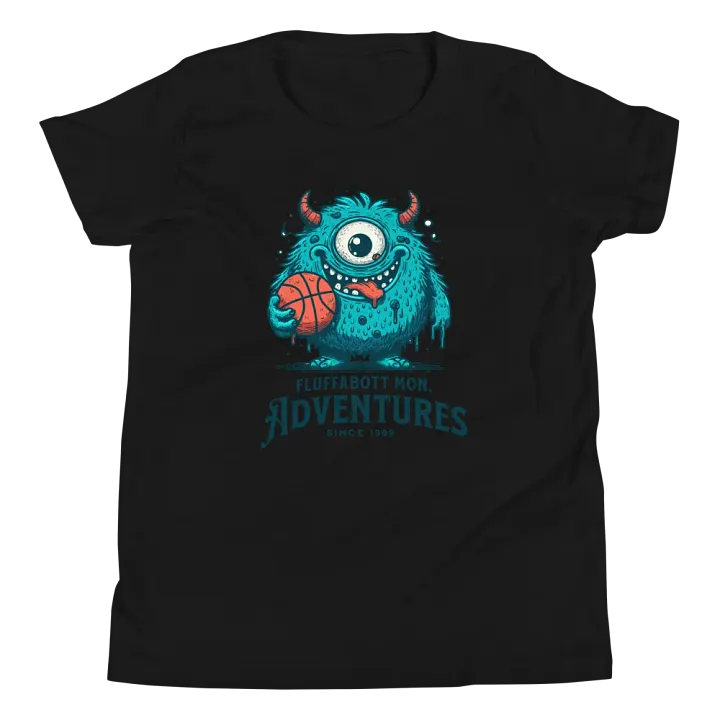 Monstrous Hoops Youth T-Shirt product image (2)