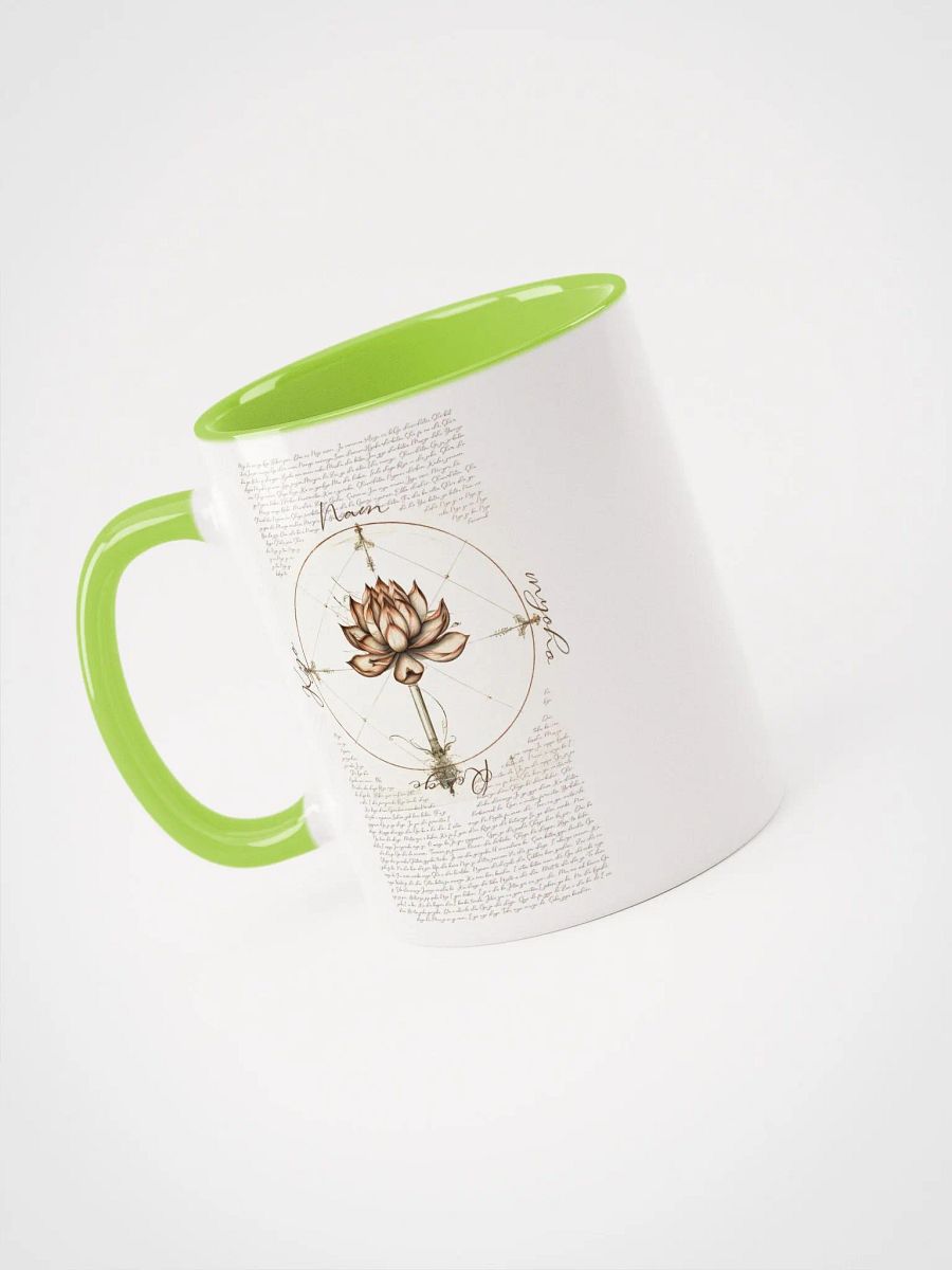 Nam Myoho Renge Kyo Lotus Mug | Ceramic Buddhist Coffee Cup product image (4)