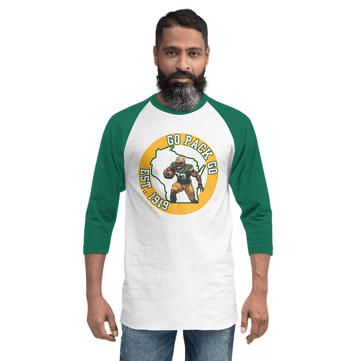Packers baseball tee product image (5)