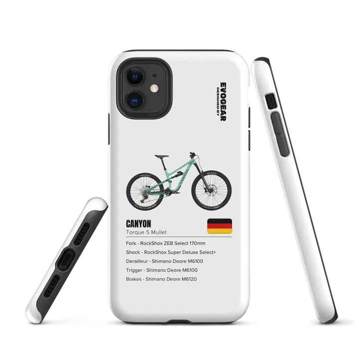 White Canyon Torque 5 Mullet iPhone Case product image (1)