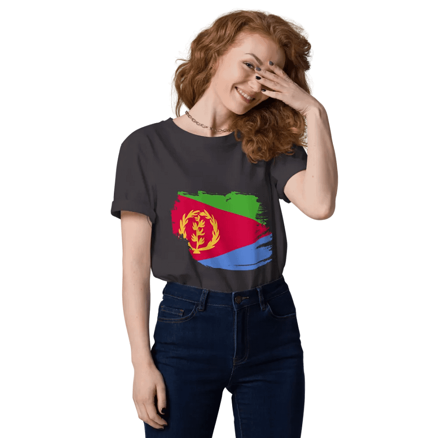 Eritrean Flag Organic Tee product image (141)
