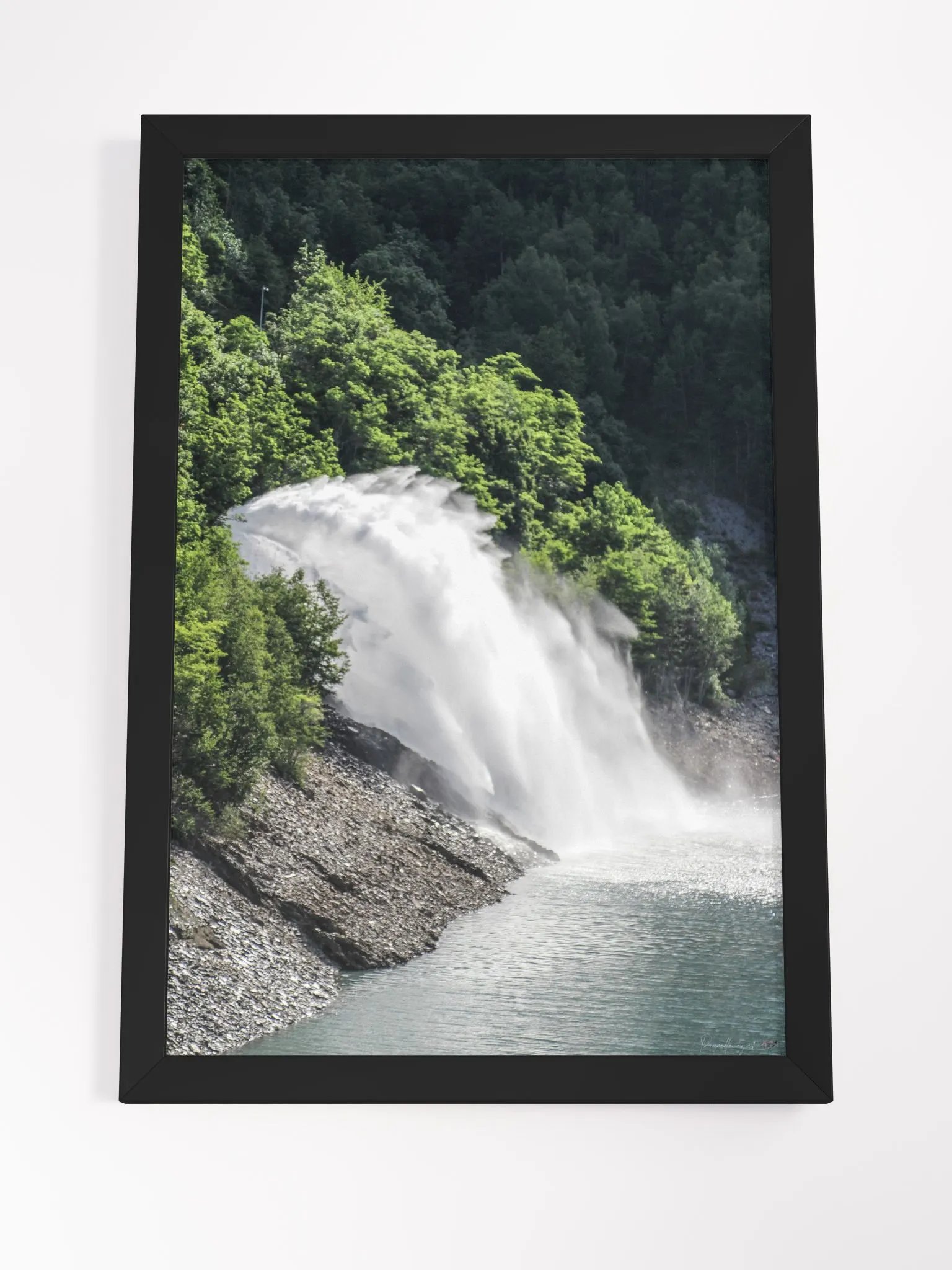 Print Fine Art - Chambon Lake – Ephemeral Torrent of Light product image (7)