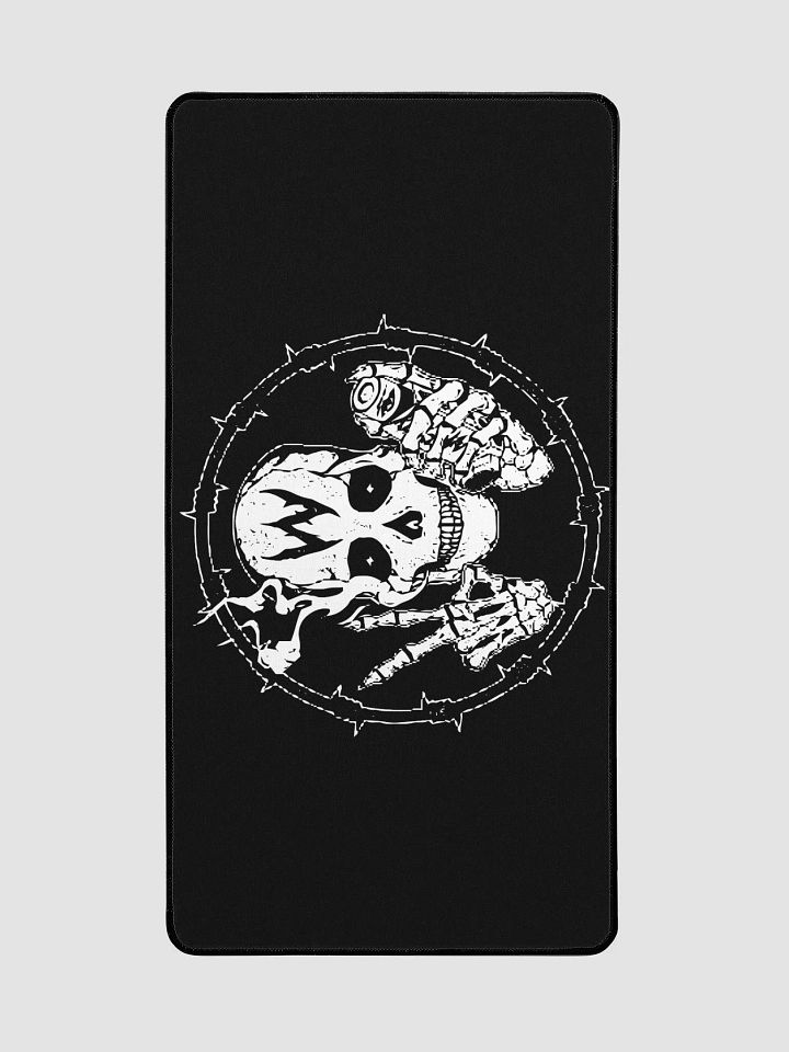 Skull Inhaler Desk Mat - 15.5" x 31.5" product image (2)