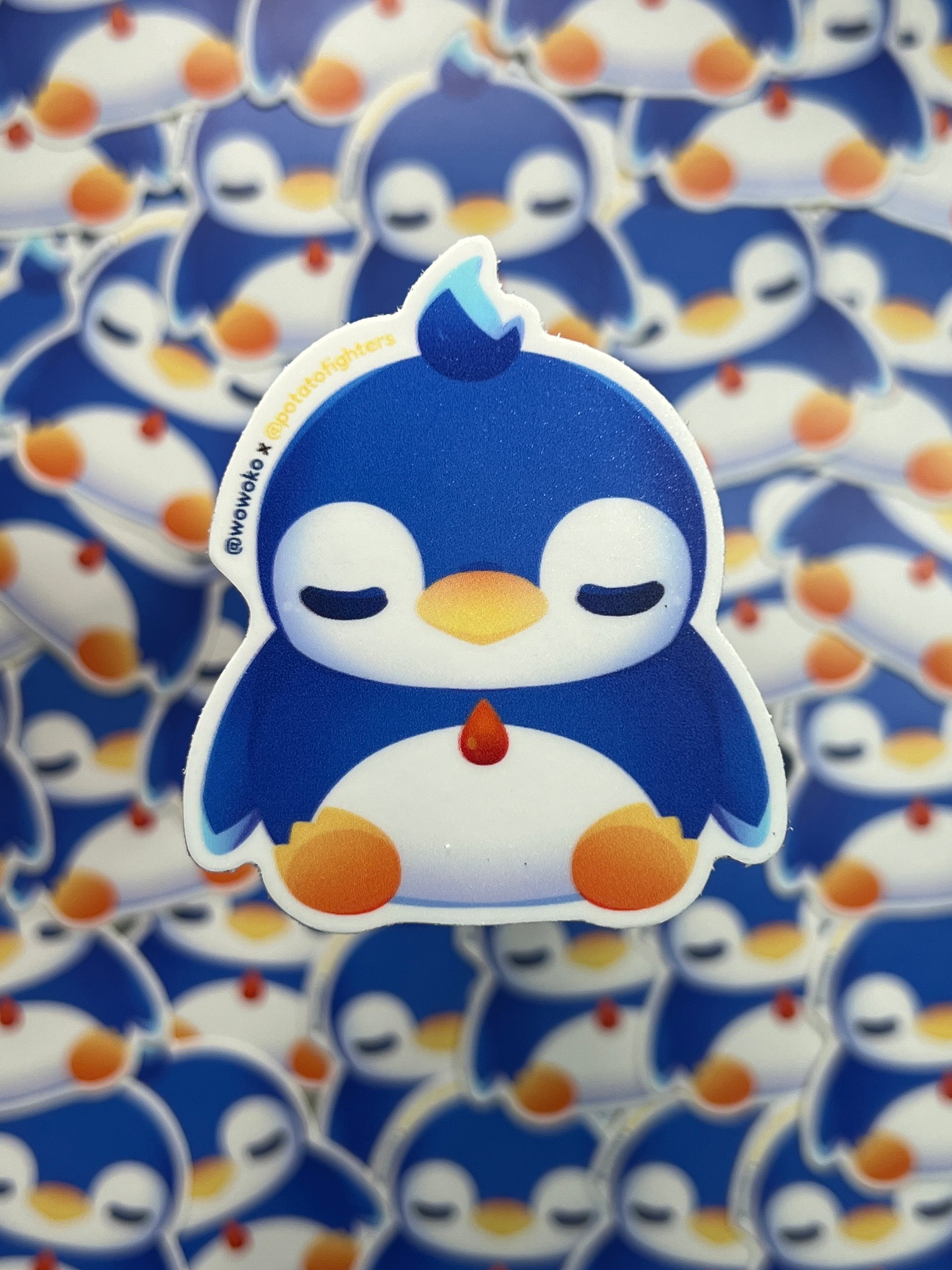 WoWoKo x Potato Fighters - Pengullet - Sticker product image (1)