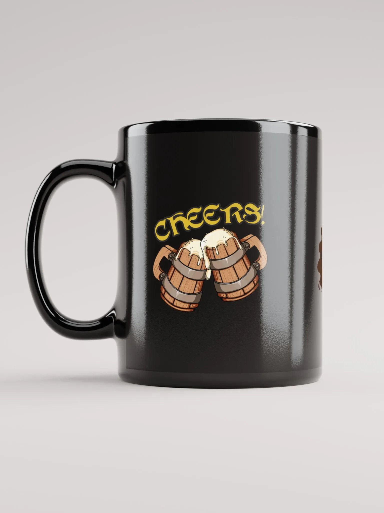 Tash Cheers! Mug - Black product image (10)