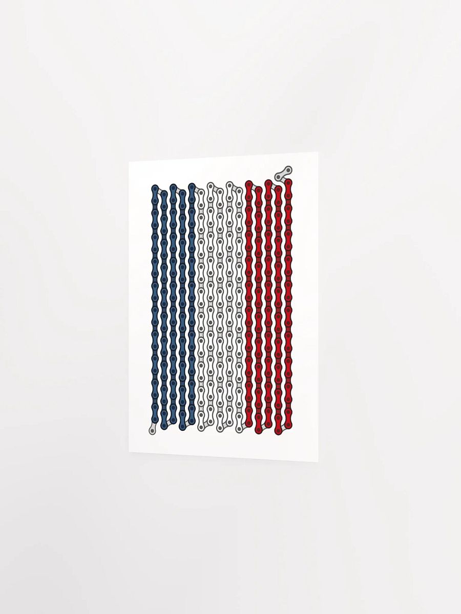 Netherlands Bike Chain Flag Poster product image (5)