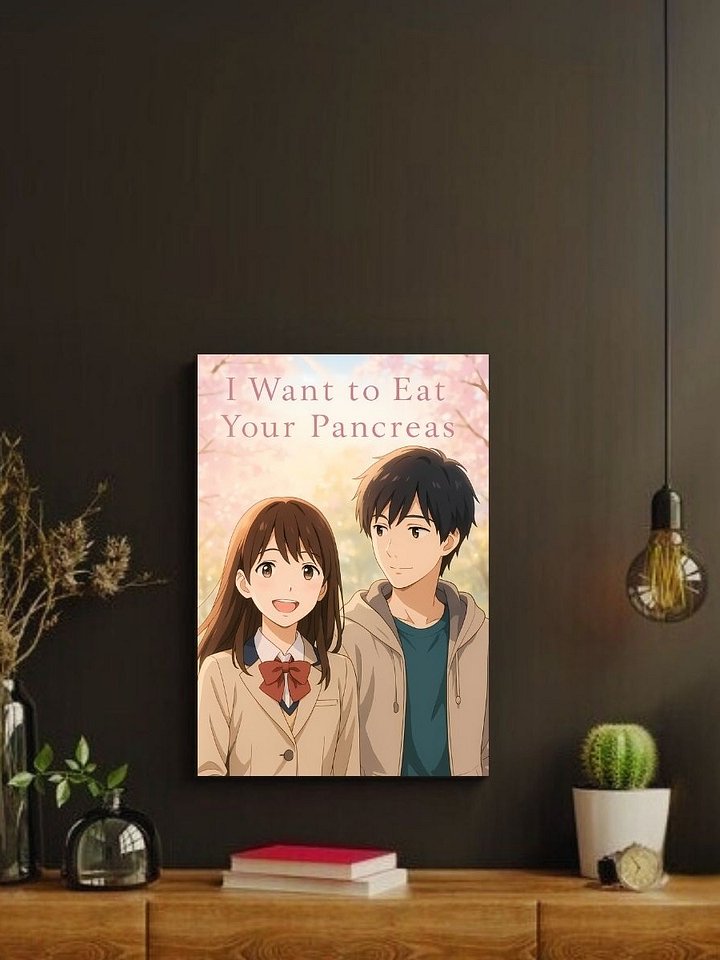 I Want to Eat Your Pancreas – Sakura Yamauchi Spring Stroll – 8x10 Metal Print product image (2)