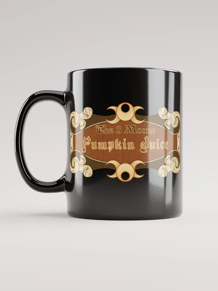 The 3 Moons Pumpkin Juice Black Mug product image (1)