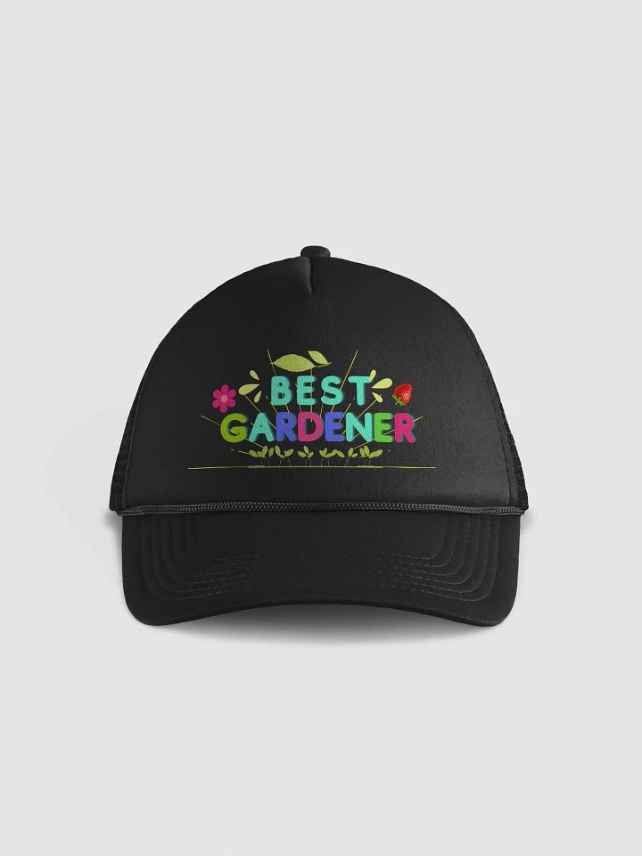 Best Gardener  trucker cap product image (5)