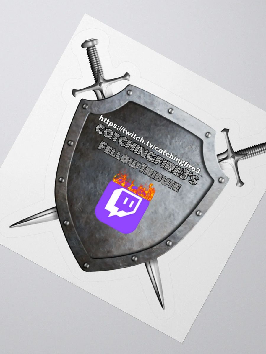 catchingfire3 Twitch fan Sticker product image (2)