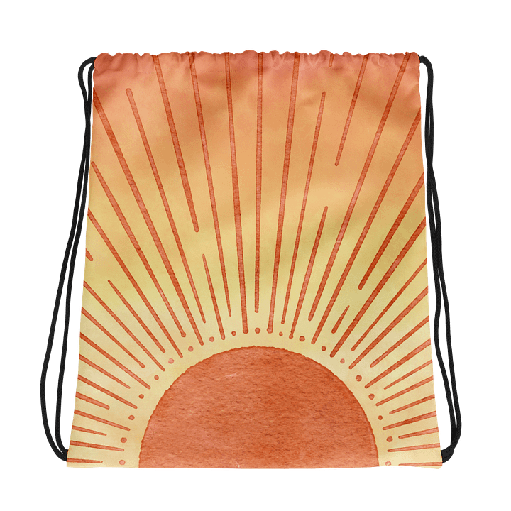 Sunrise Horizon Drawstring Bag product image (1)