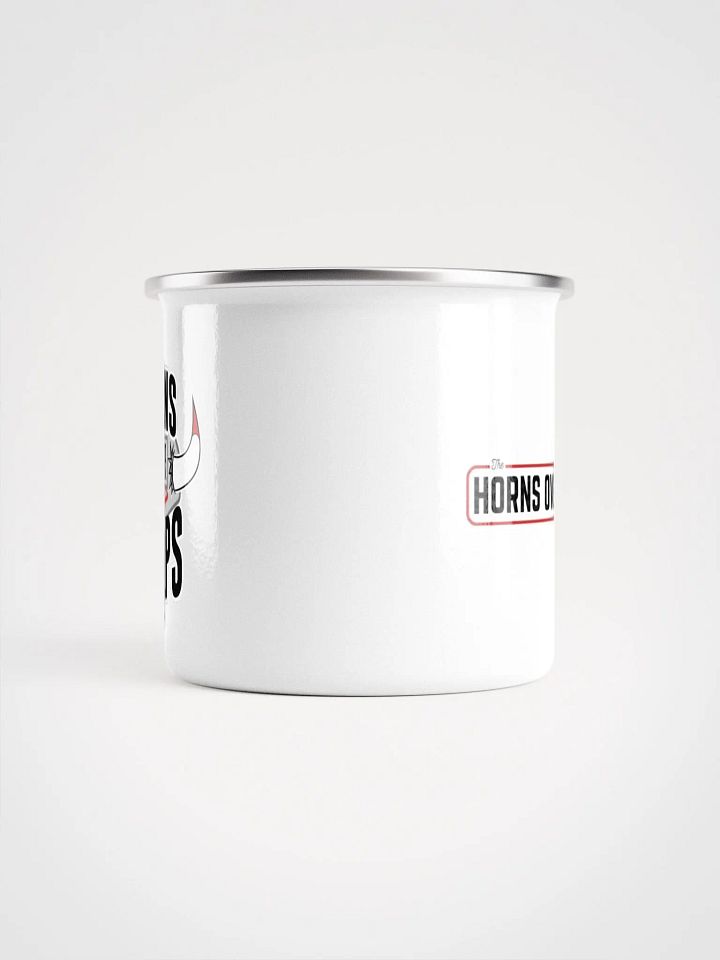 Horns Over Hoops Enamel Adventure Mug product image (2)