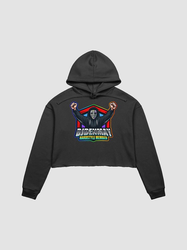 Fleece Crop Hoodie mit DJ DenMay Logo product image (1)