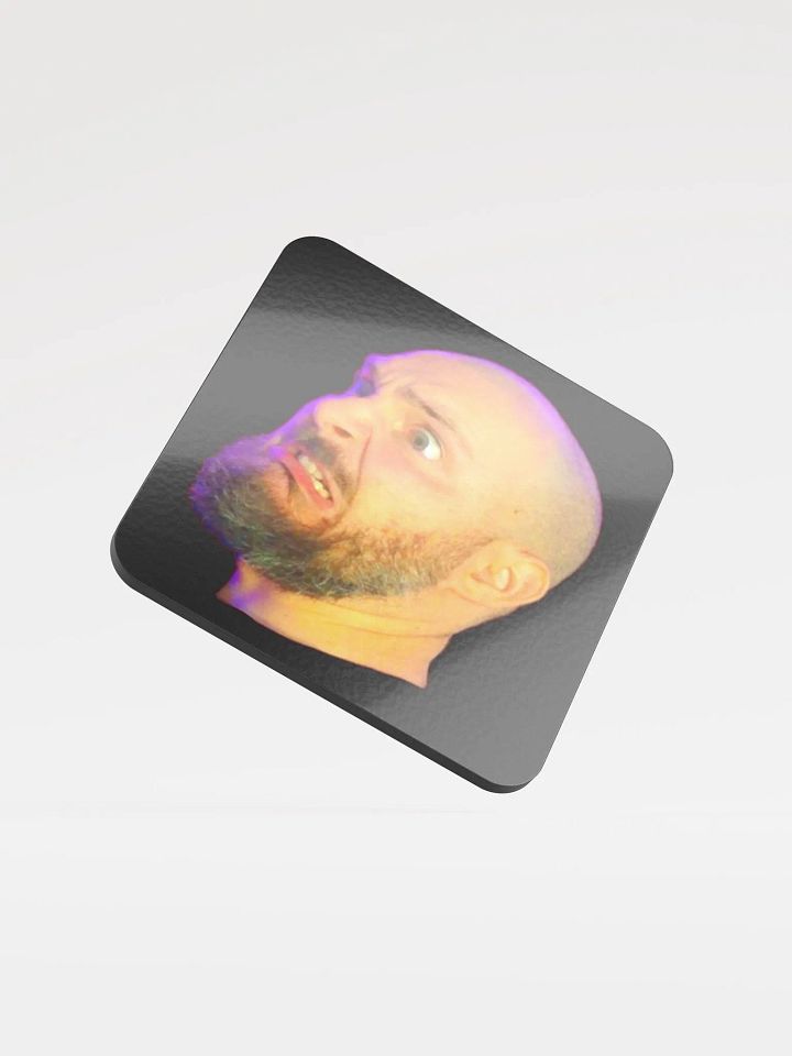 "Don't put your tea cup on my face" coaster product image (1)