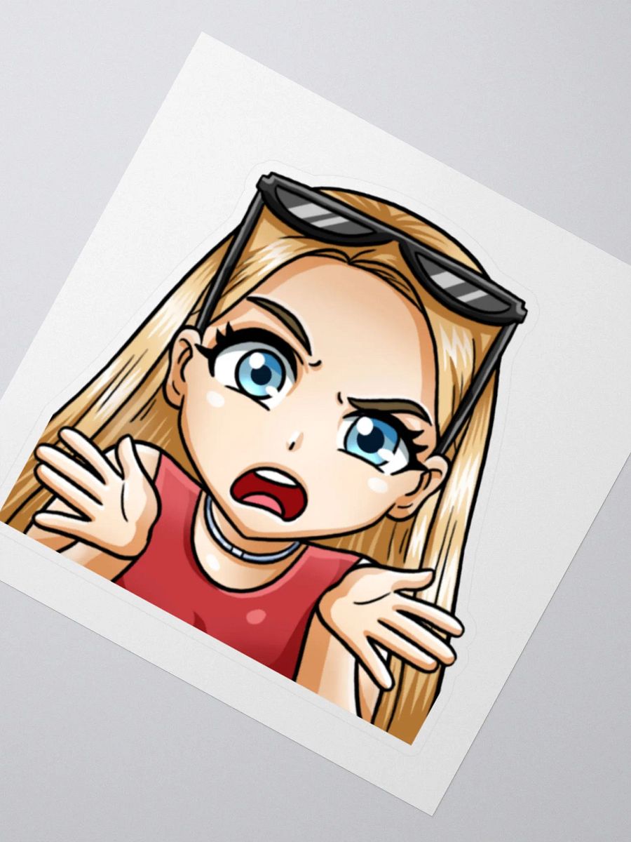 Fleur WTF Emote Sticker product image (2)