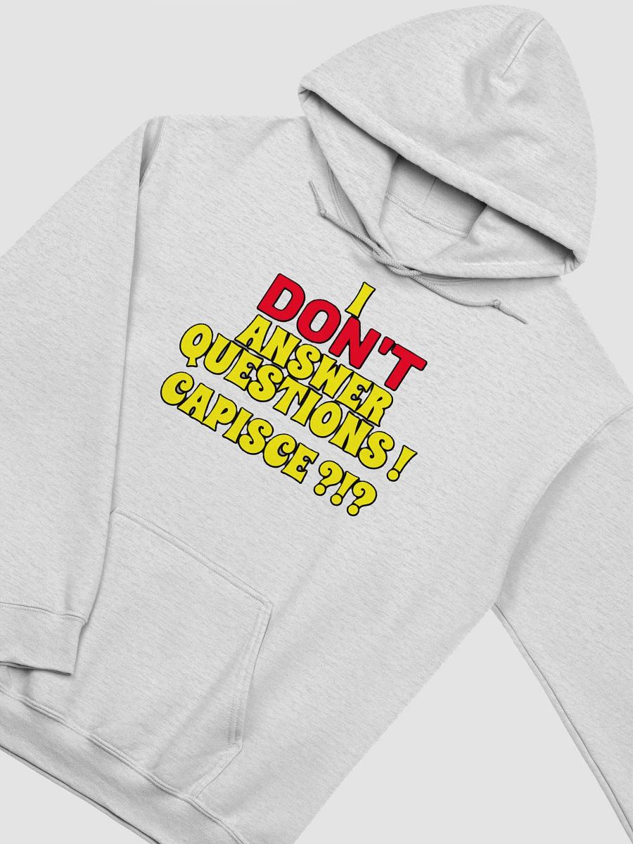 I DON'T ANSWER QUESTIONS! CAPISCE?!? product image (28)