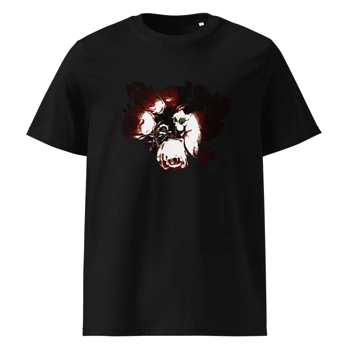 Abstract Roses Ladies Cotton T Shirt product image (2)