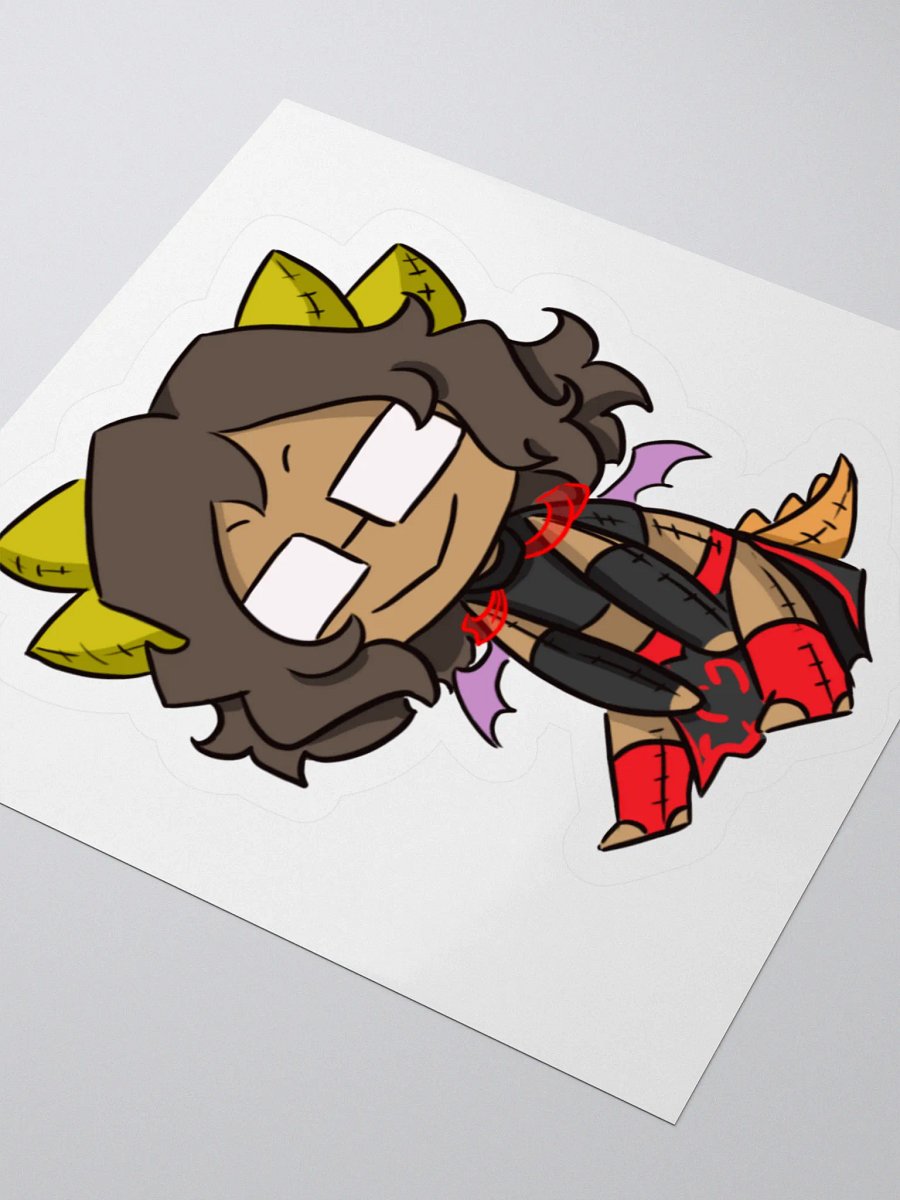 Chibi Din Plushie Sticker product image (3)