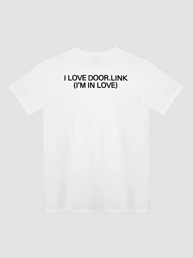 i'm in love / back (original) premium tee