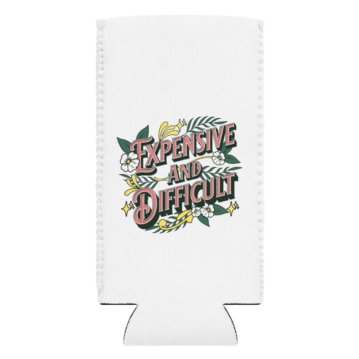 Expensive And Difficult Vintage Ornate Can Cooler product image (2)
