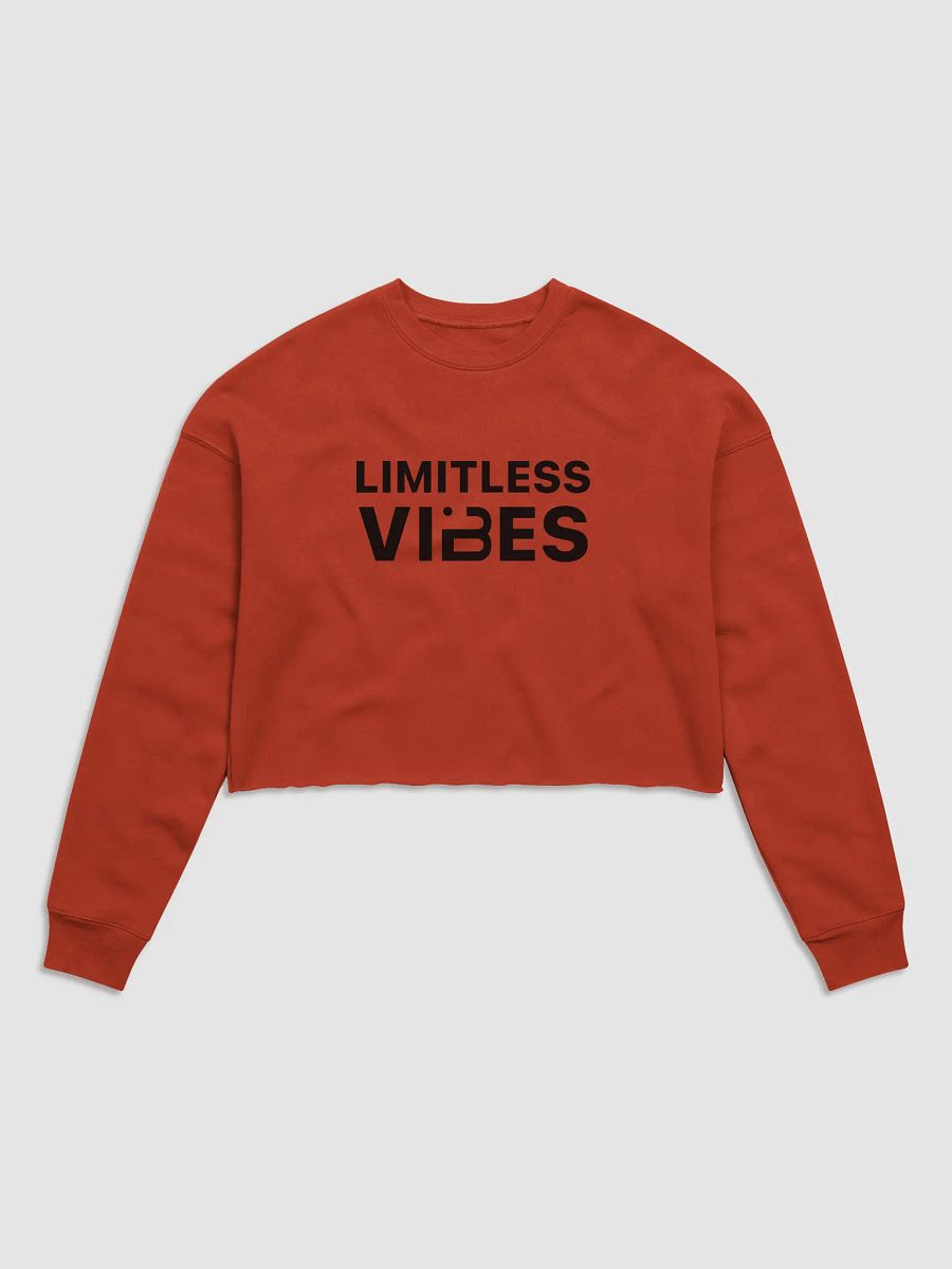BUIII Limitless Vibes Women's Fleece Crop Sweatshirt product image (1)