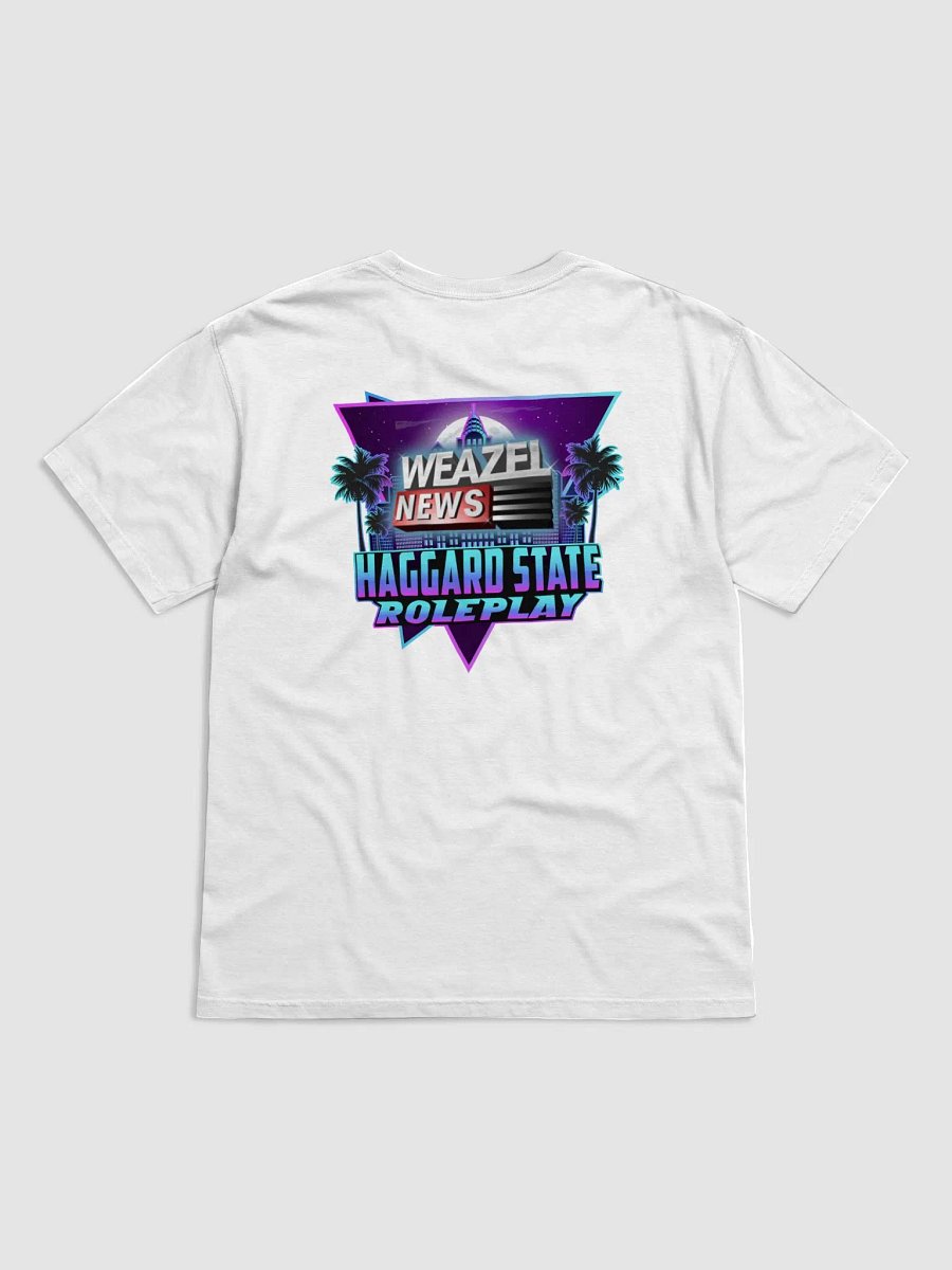 Haggard State Weazel News Logo T-Shirt product image (2)