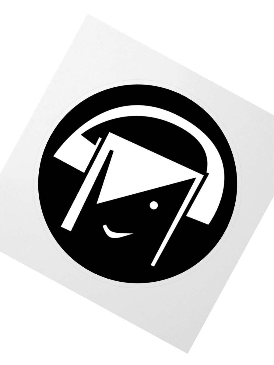 Gabe Miller Music logo sticker product image (2)