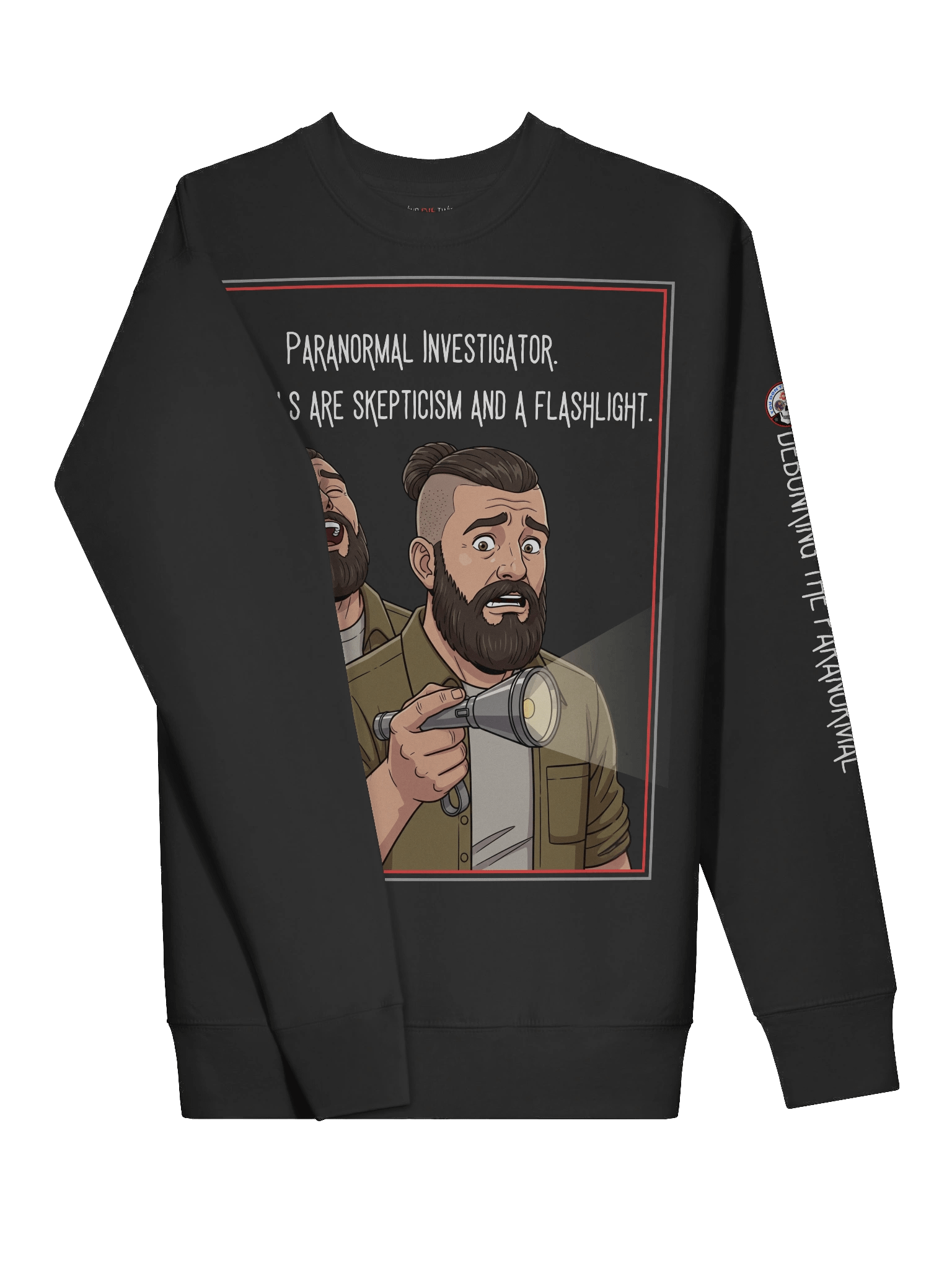 Skeptic & Flashlight Pullover Sweater product image (3)