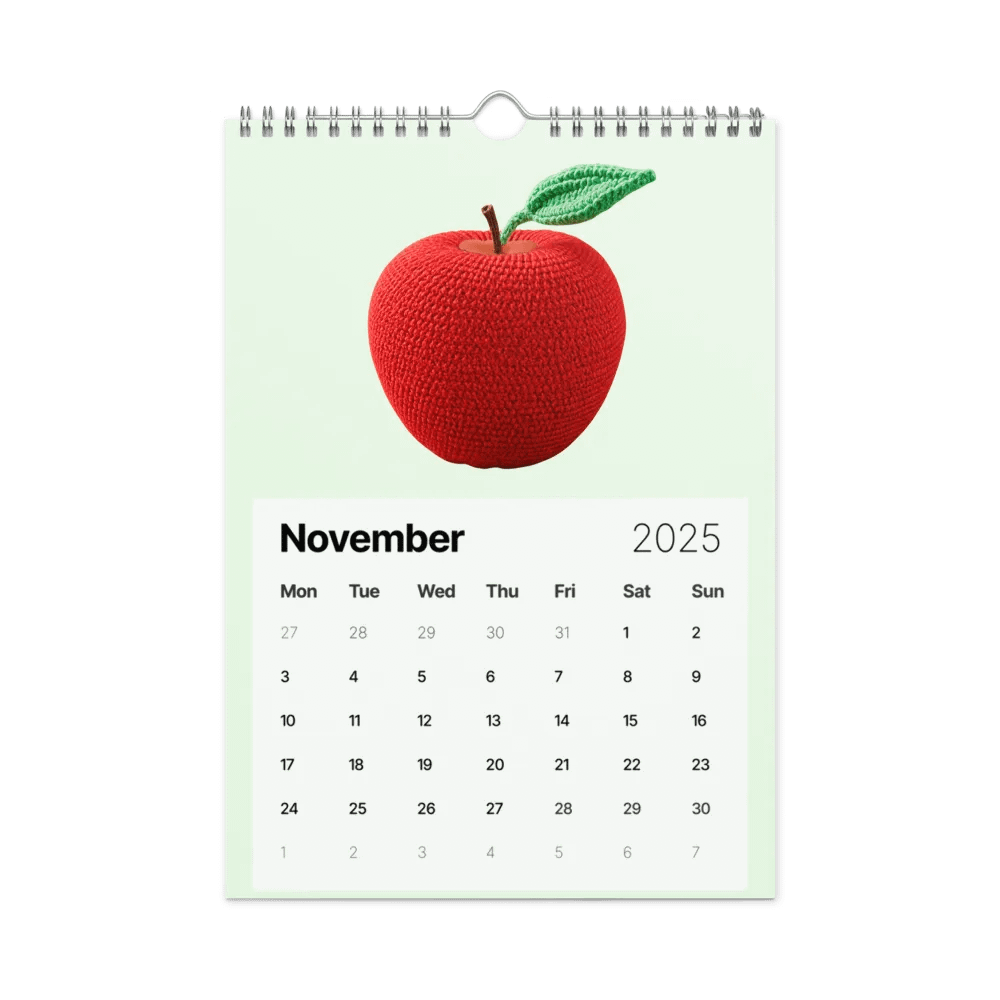 CozyAvocado's Healthy 2025 Calendar Fruity Edition product image (11)