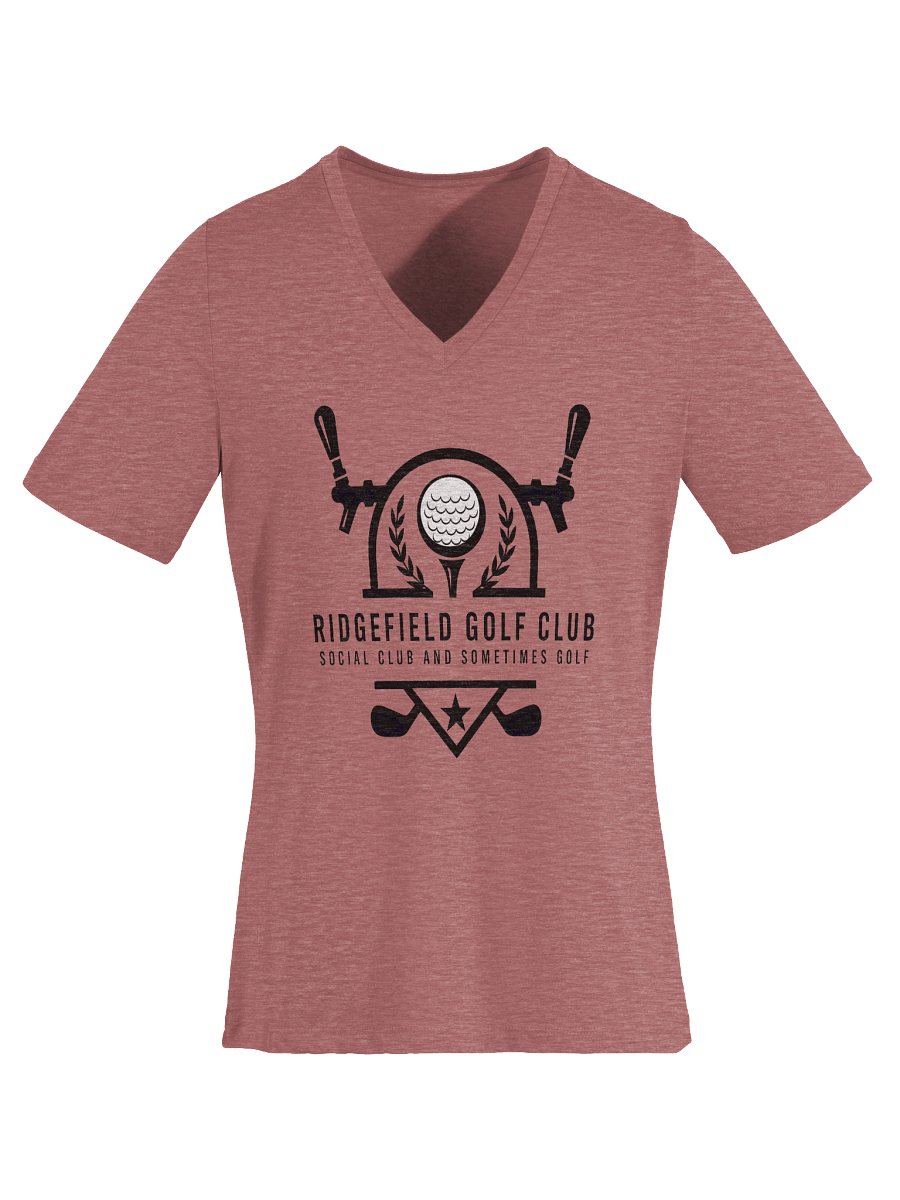 Ridgefield Golf Club Women's V-Neck Tee Multiple Colors product image (29)