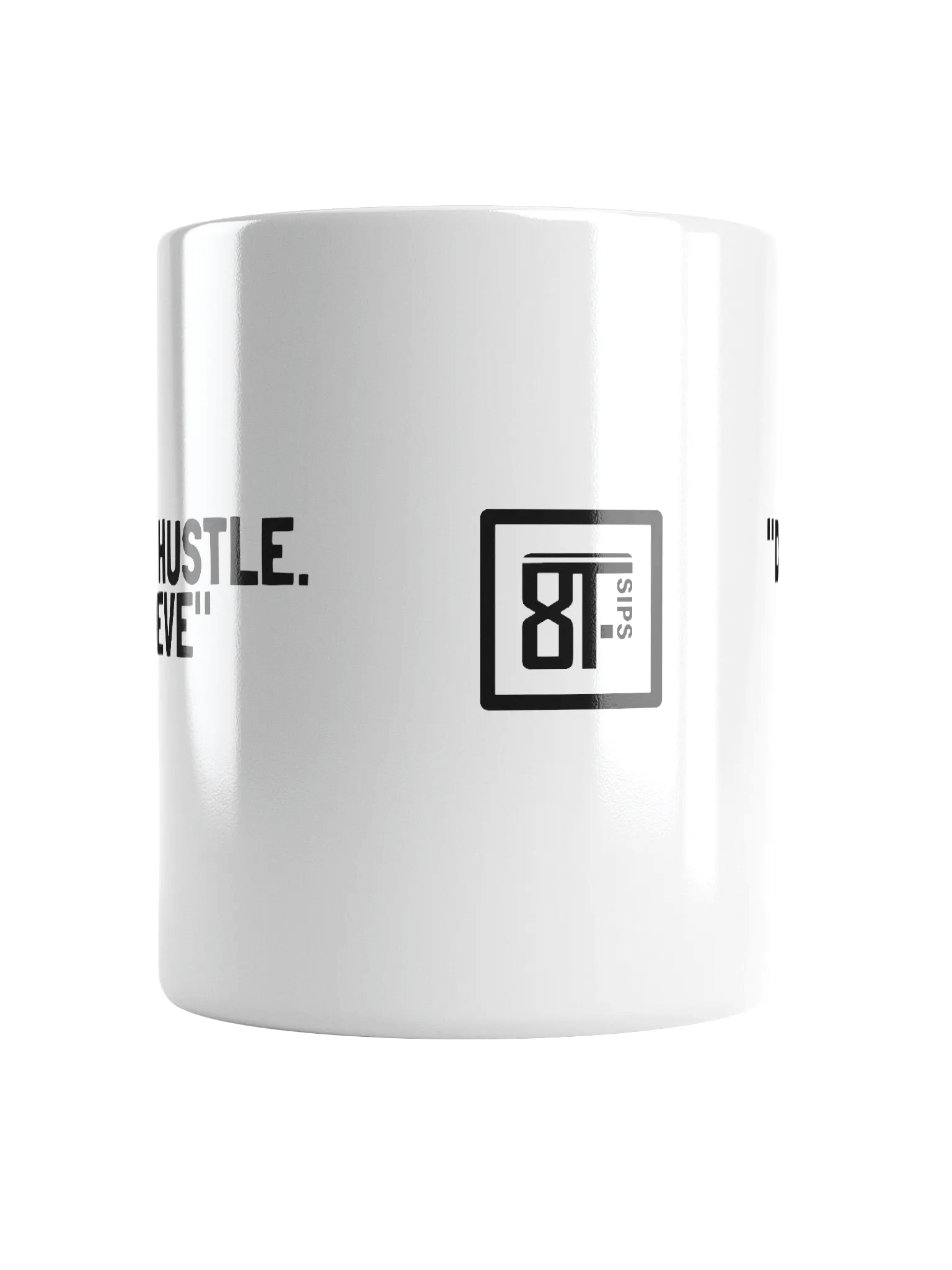 8T Sips Positive Vibes White Glossy Mug product image (5)