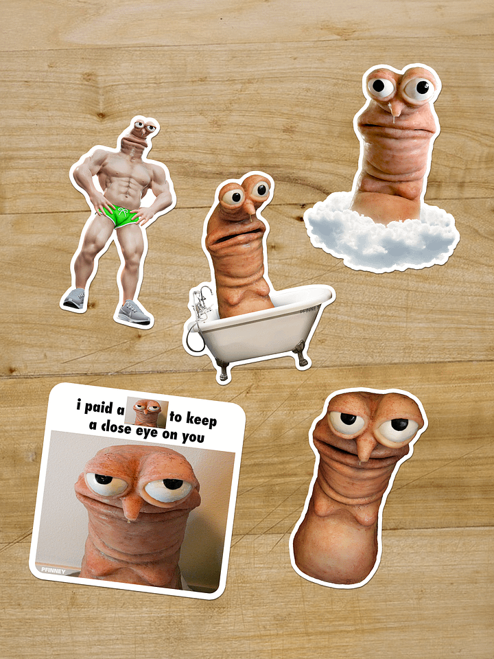 Squishy Joe Sticker Pack product image (1)