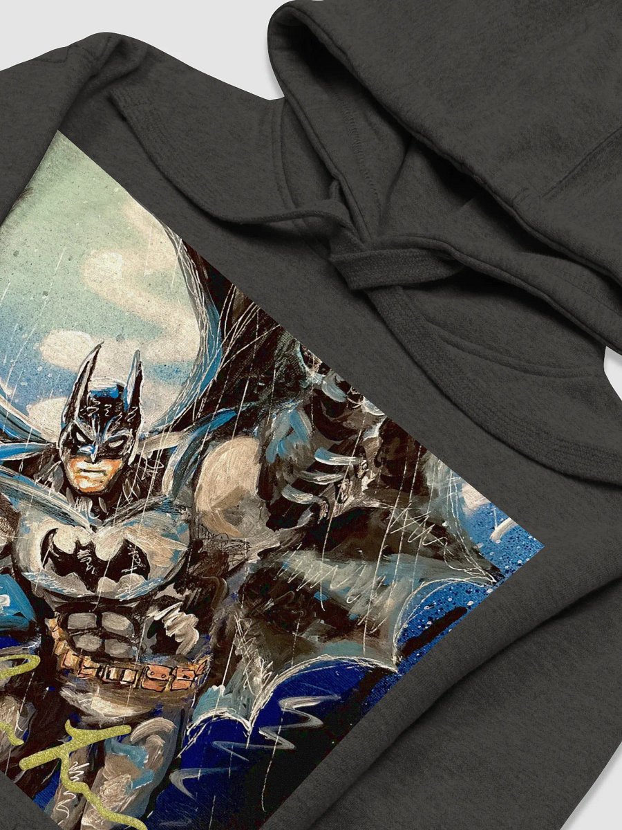 Bat Guy Grappling in the Rain Unisex Premium Hoodie product image (40)
