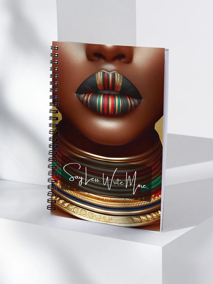 Say Less. Write More. – Truth Teller Lined Notebook product image (1)