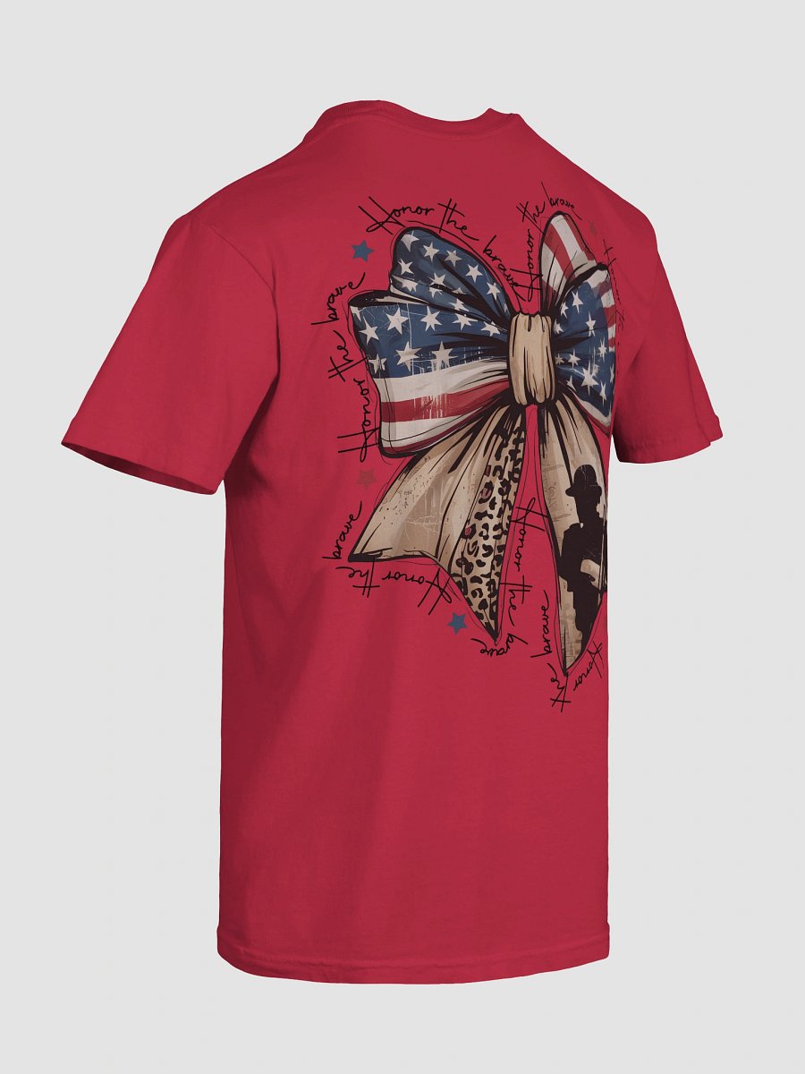 Patriotic Soldier Bow T-Shirt product image (104)