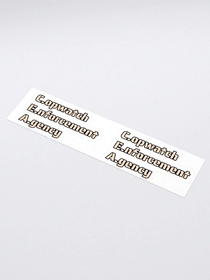 COPWATCH ENFORCEMENT AGENCY product image (1)