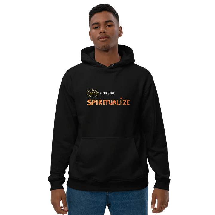 'Spiritualize' Premium Organic Cotton Eco Hoodie product image (1)