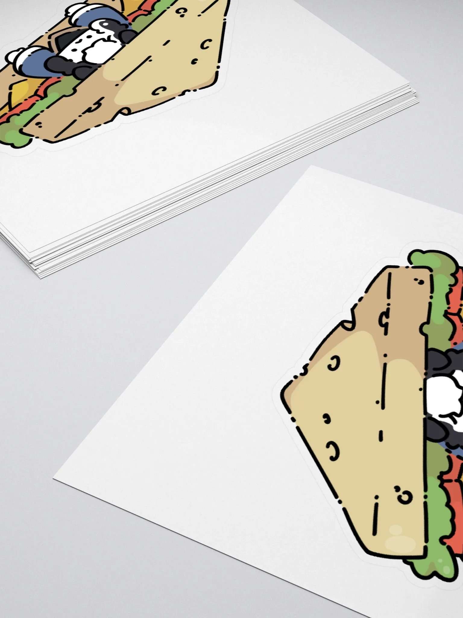 Chibi Axolootl Sandwich - Stickers product image (4)