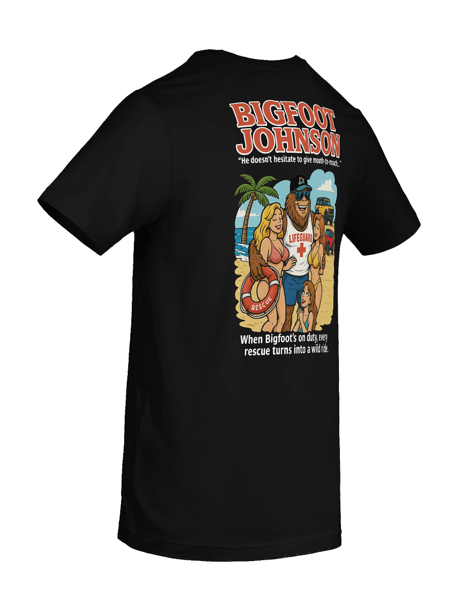 Bigfoot Johnson Lifeguard Tee (Black) product image (10)