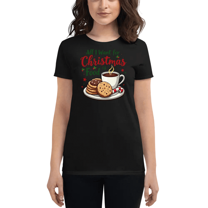 Christmas Foodie Delight Women's T-Shirt product image (1)