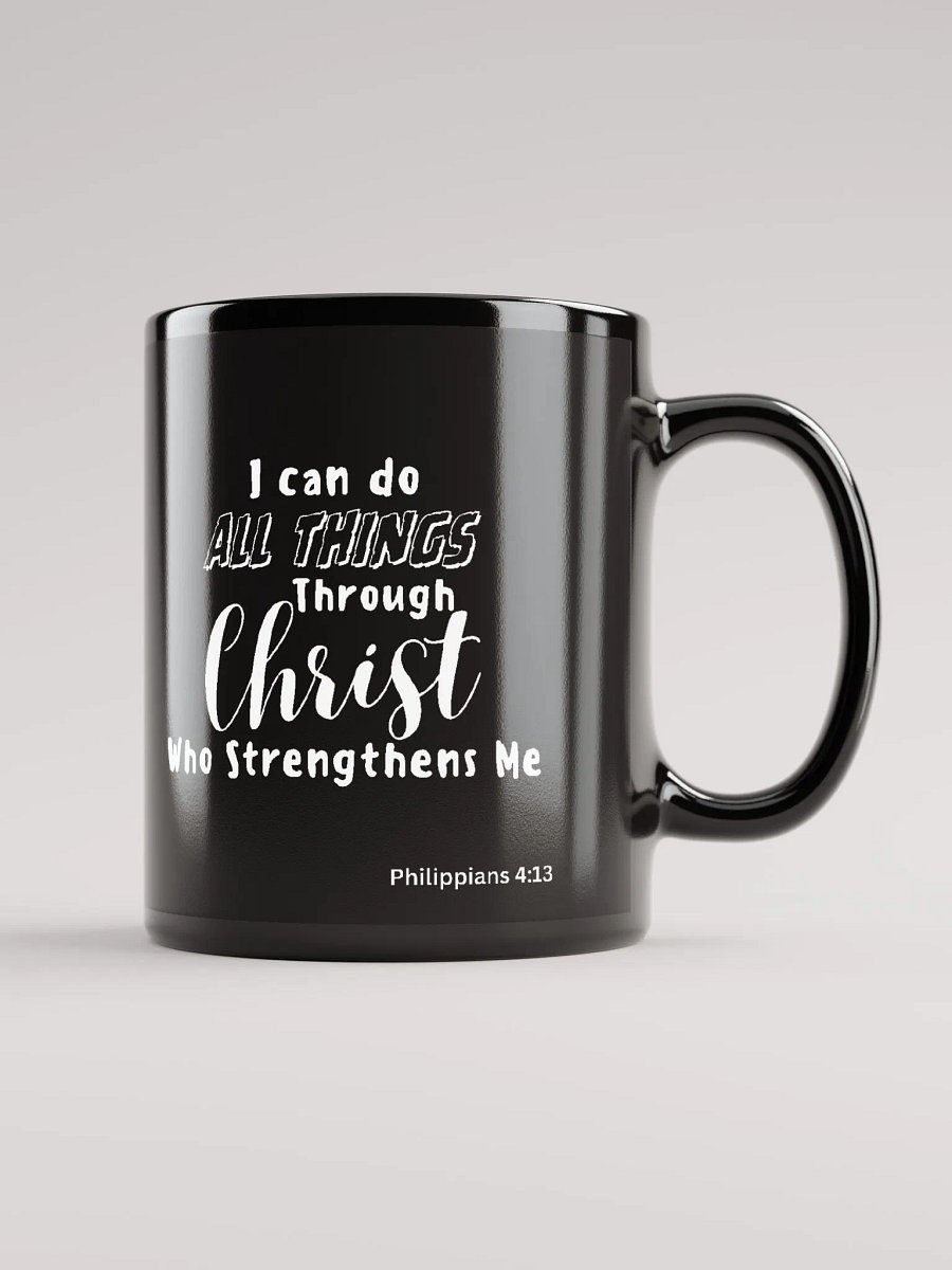 I can do all things - Philippians 4:13 Mug product image (2)