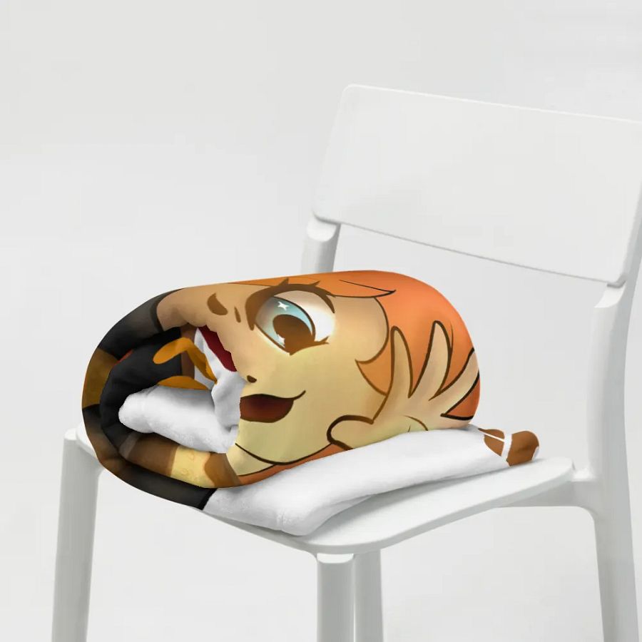Pumpkin Witch Panda Blanket product image (7)