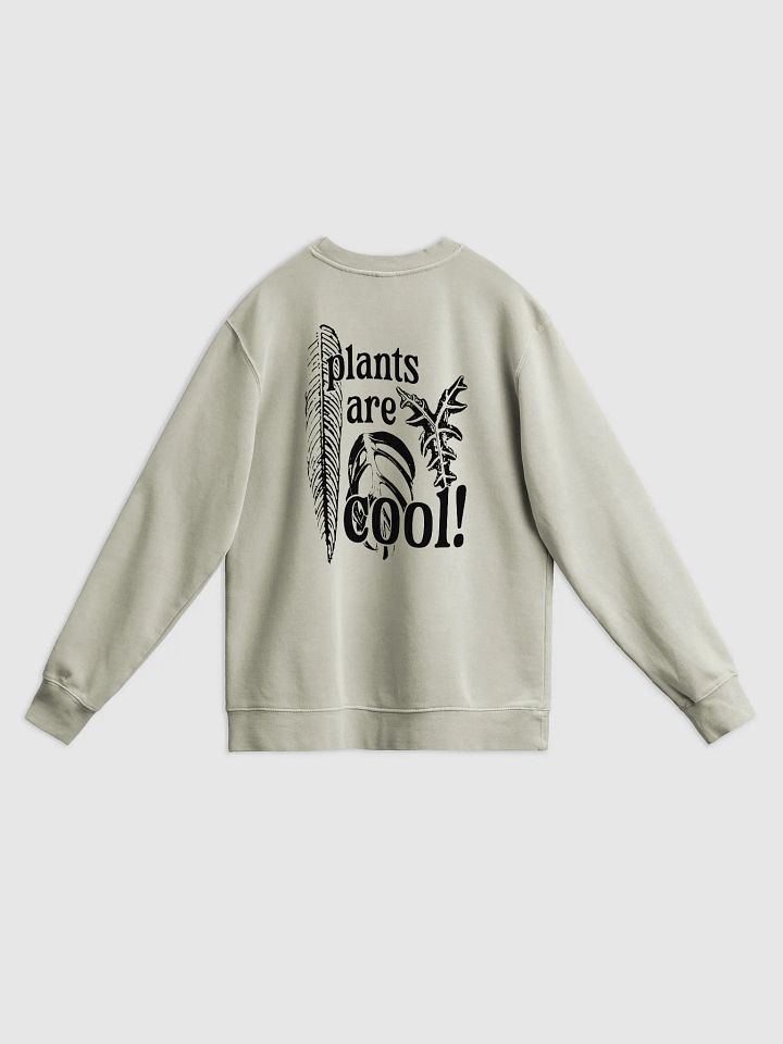 plants are cool 😎 unisex midweight pigment dyed sweatshirt product image (20)