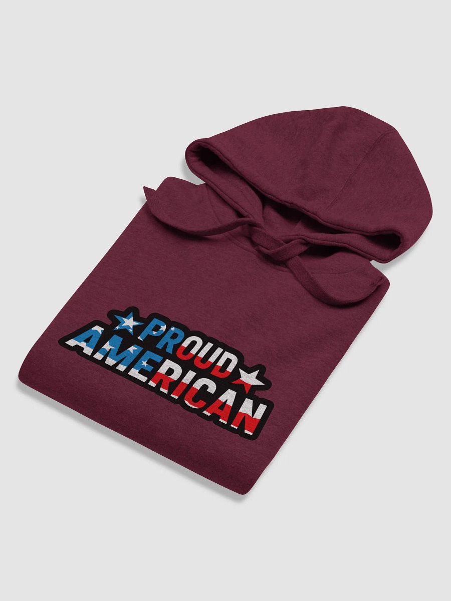 Hoodie: Proud American product image (12)