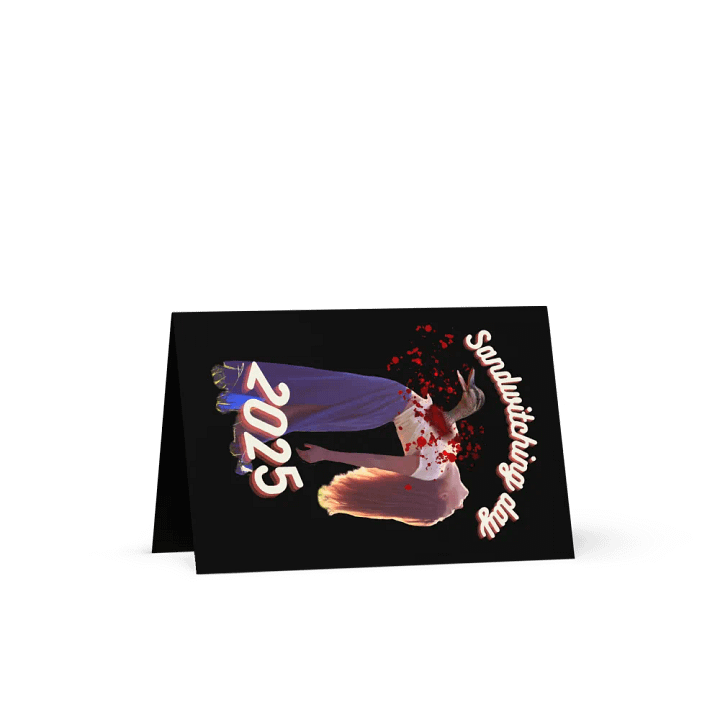 Sandwitching Day Chest Burst Card product image (1)