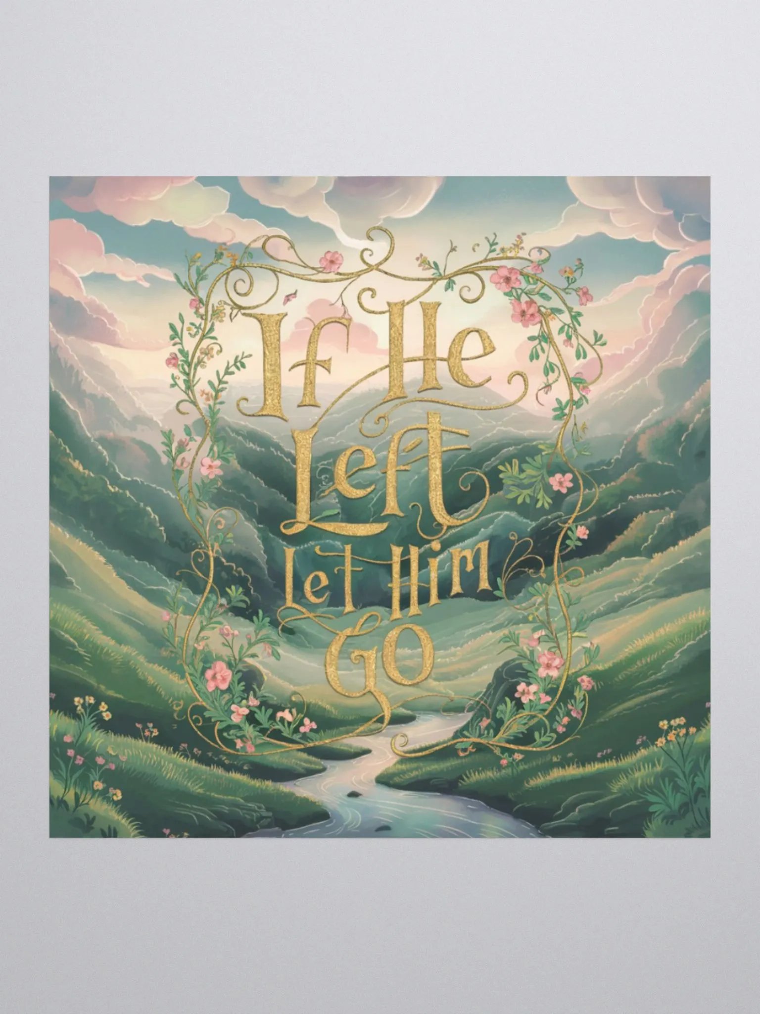 If He Left, Let Him Go, Sticker product image (3)