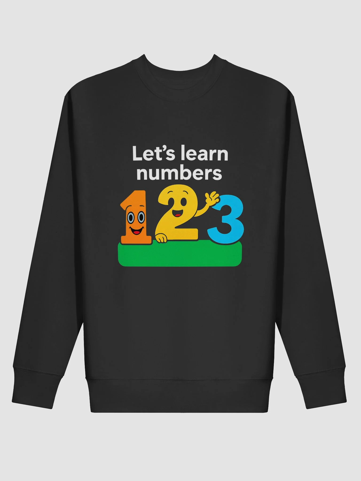 Playful Numbers Cartoon Sweatshirt product image (2)