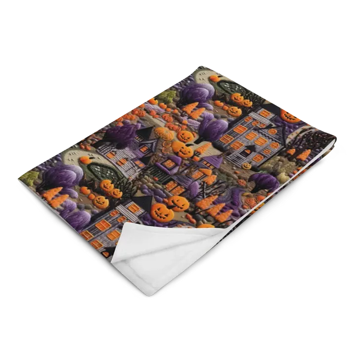 Halloween Village Blanket product image (2)