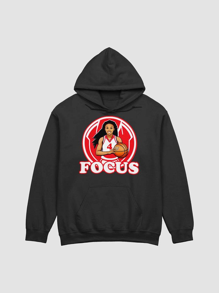Novelty Ball Girls FOCUS Hoodie (Red) product image (2)